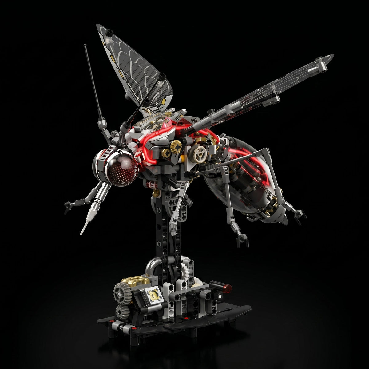 MJ 13104 Mechanical Mosquito - 747pcs Building Block Set