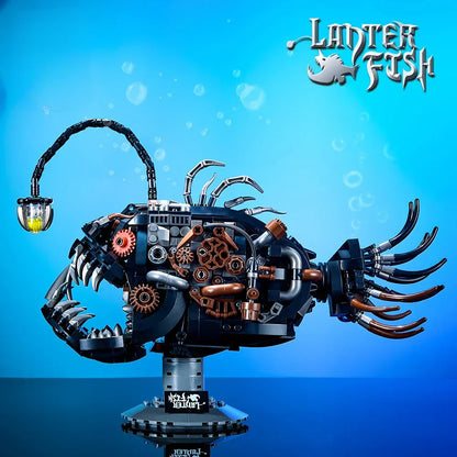 Mechanical Lantern Fish - 1038pcs Technical MOC Building Set