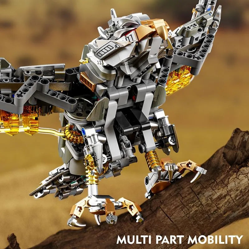 Mechanical Eagle Building Block Set - 1168pc STEM Science Toy