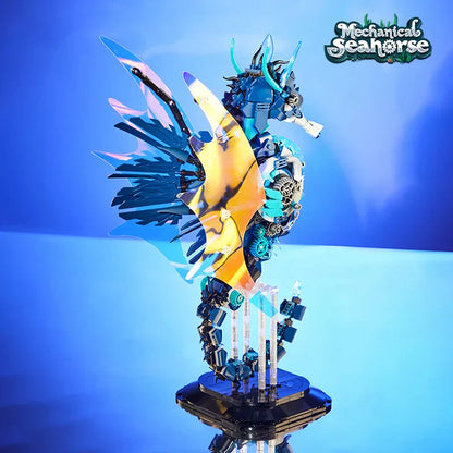 AquaMech Mechanical Seahorse - 1003pc Marine Building Block Set
