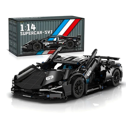 Apex Velocity GT - 1:14 Technical Supercar Building Block Set