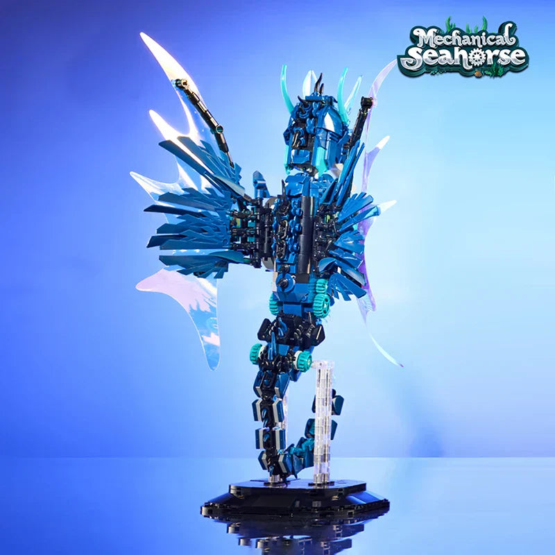 AquaMech Mechanical Seahorse - 1003pc Marine Building Block Set