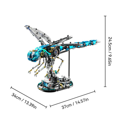 Bionic Dragonfly - 866Pcs Mechanical Building Set