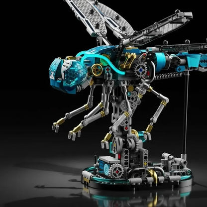 Bionic Dragonfly - 866Pcs Mechanical Building Set