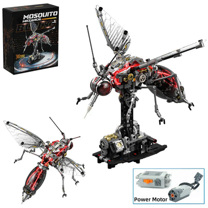 Mechanical Mosquito - Cyberpunk Insect MOC Building Set