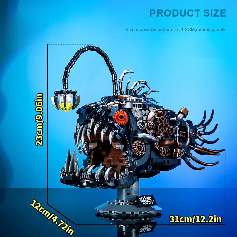 Mechanical Lantern Fish - 1038pcs Technical MOC Building Set