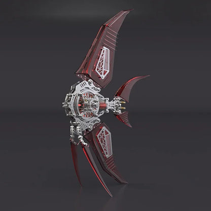 Steampunk Mechanical Angel Fish - 3D Metal Model Kit