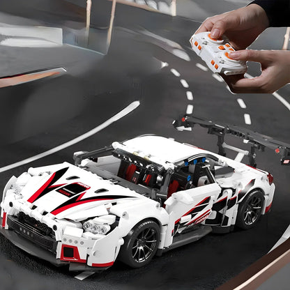 Velocity GT 1:14 Building Block RC Sports Car - 1209 Pieces
