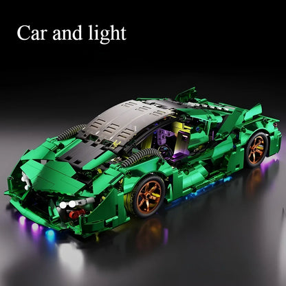 Apex Velocity 1:14 Supercar - Technical Racing Building Block Set