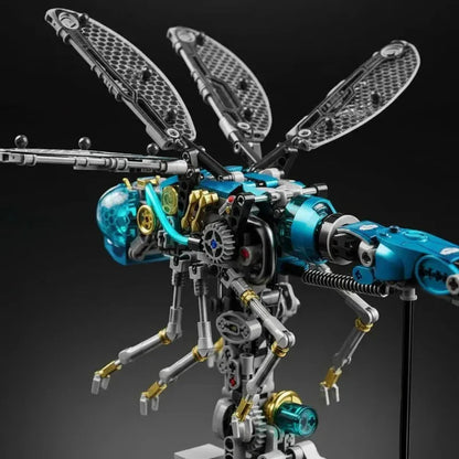 Bionic Dragonfly - 866Pcs Mechanical Building Set