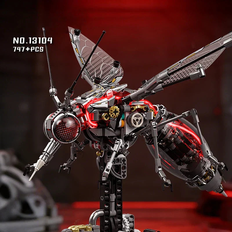 Mechanical Mosquito - Cyberpunk Insect MOC Building Set