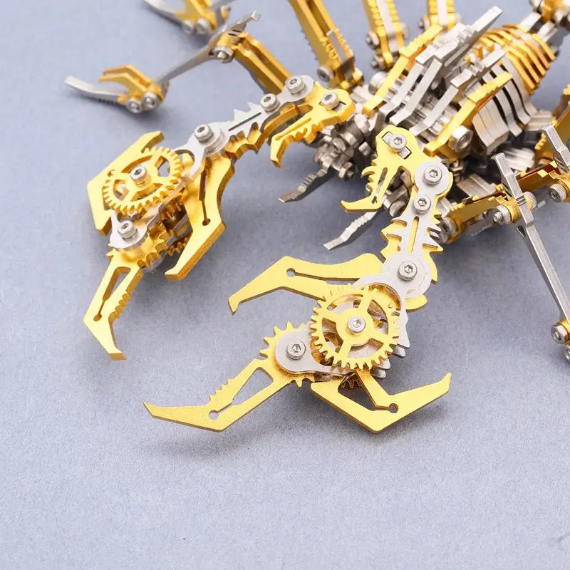IronStinger - 3D Stainless Steel Scorpion Mechanical Puzzle
