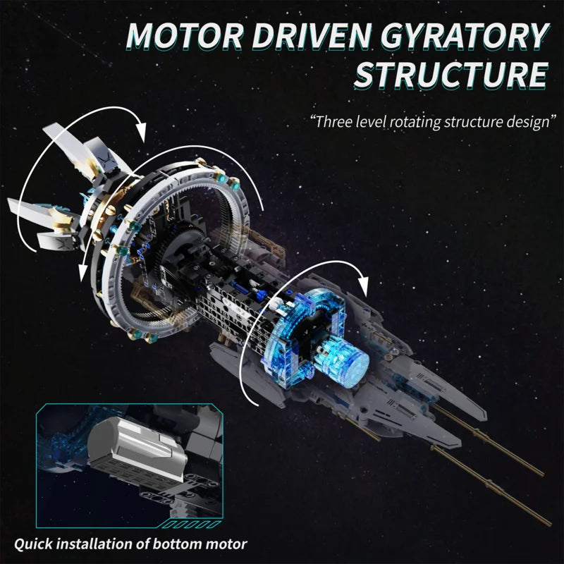 Galactic Explorer T2015 Spaceship - 1144pc Aerospace Building Set