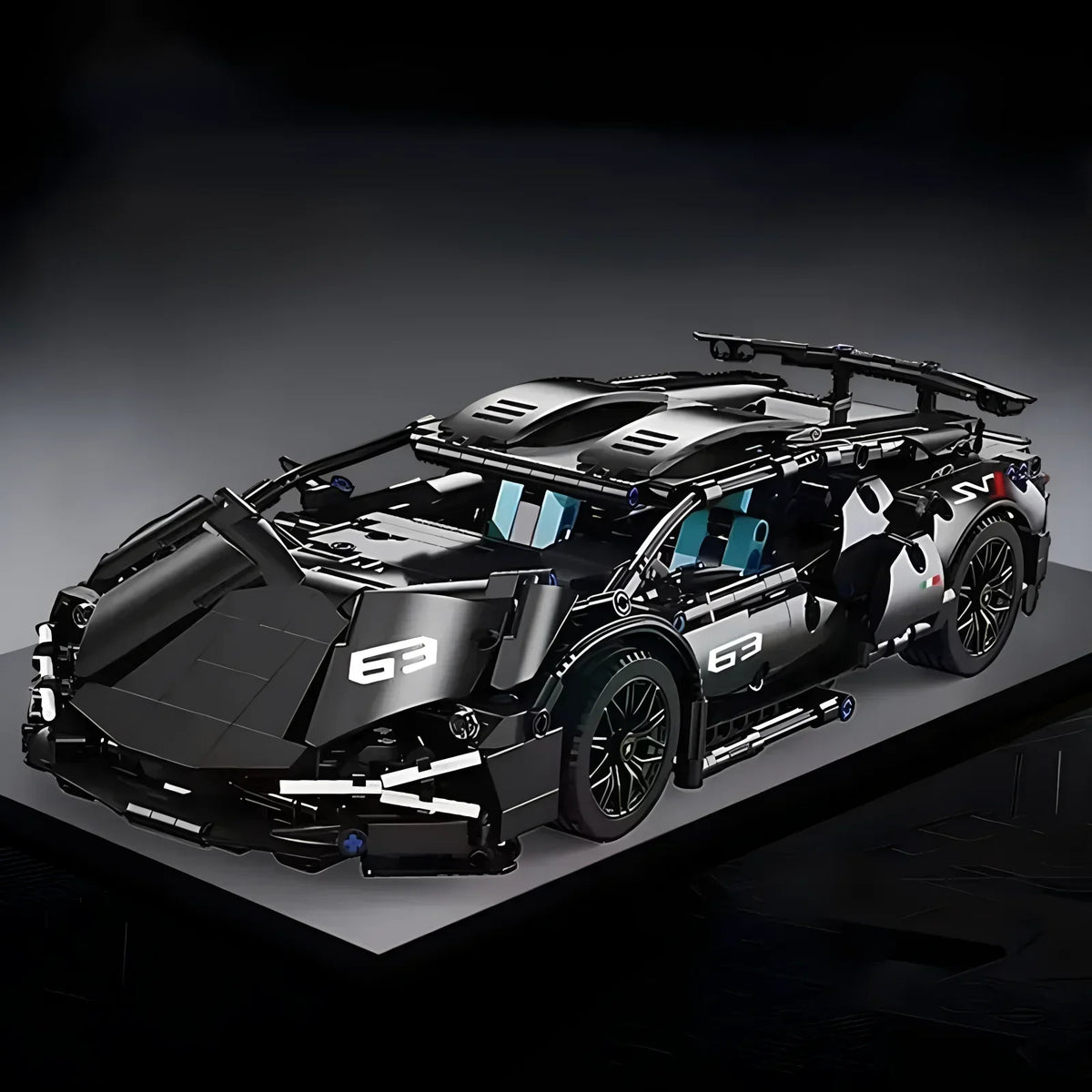 Apex Velocity GT - 1:14 Technical Supercar Building Block Set