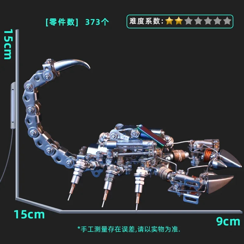 Mechanical Insect 3D Metal Puzzle Kit - DIY Steampunk Model
