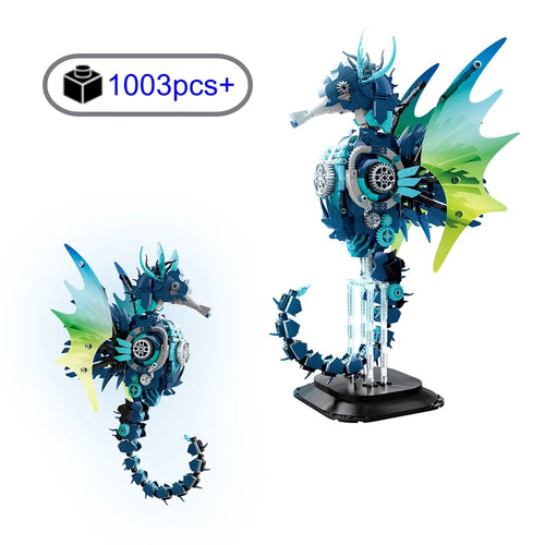 Mechanical Seahorse - 1003-Piece Ocean Building Set