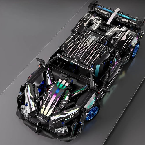 Velocity GT 1:14 Scale DIY Sports Car - Building Block Model Kit