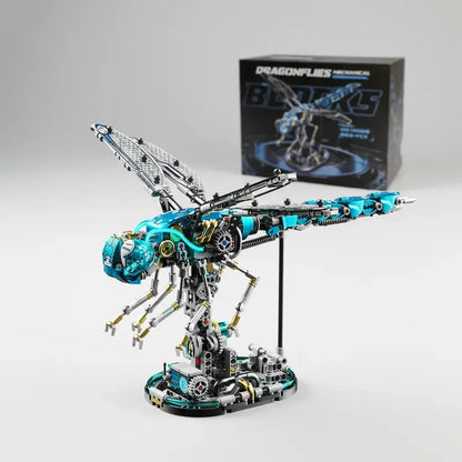 Bionic Dragonfly - 866Pcs Mechanical Building Set