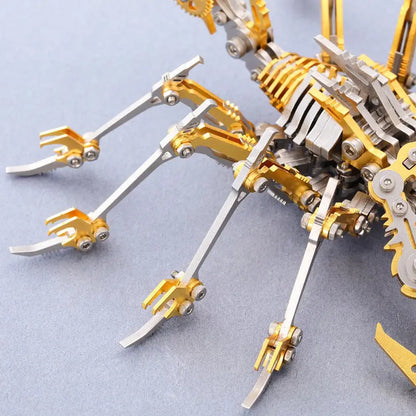 IronStinger - 3D Stainless Steel Scorpion Mechanical Puzzle