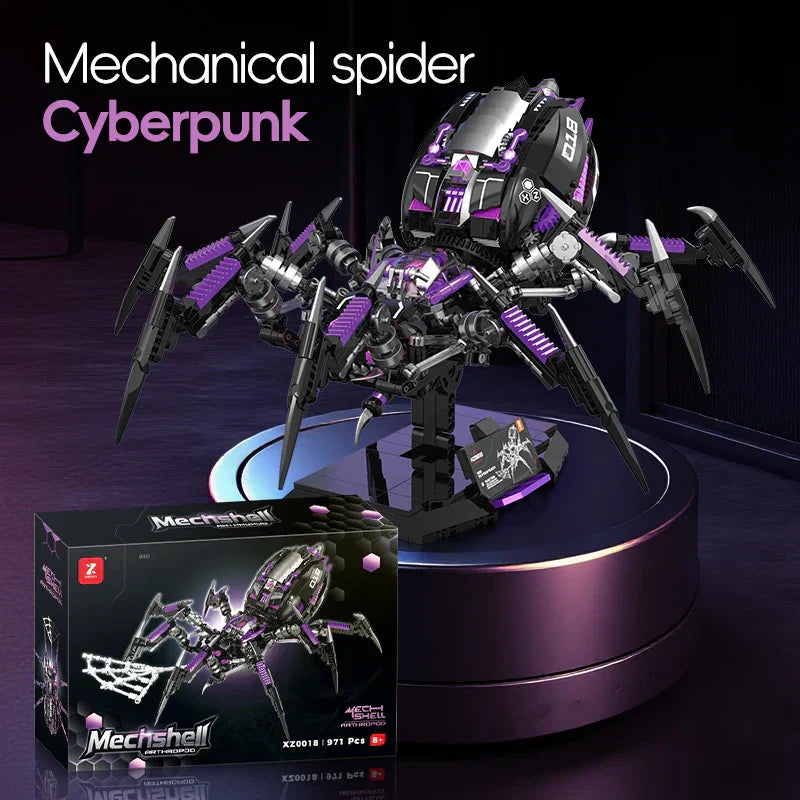 Spider Hunter Mecha Warrior - 971Pcs MOC Building Block Set