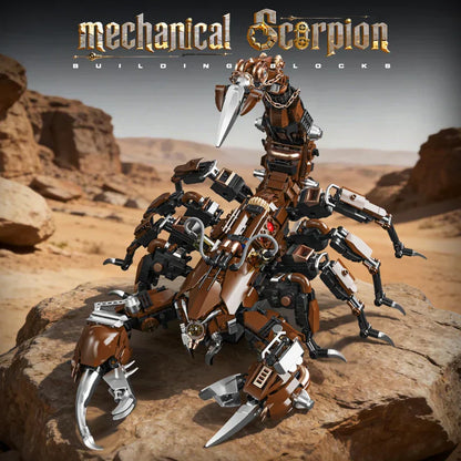 CyberScorp Mechanical Scorpion - 1074pc Cyberpunk Building Set