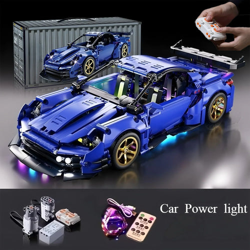 Velocity GT 1:14 RC Building Block Sports Car - DIY STEM Toy Kit