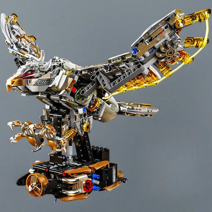 Mechanical Eagle Building Block Set - 1168pc STEM Science Toy
