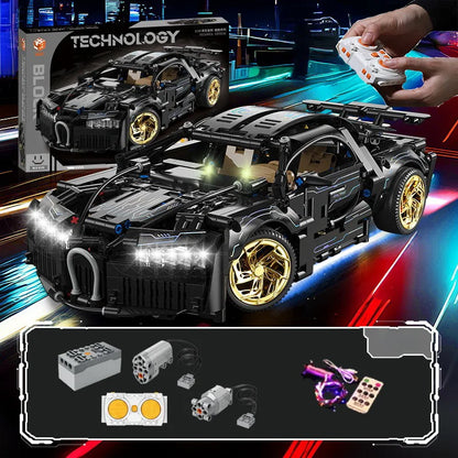 Voice of the Night Supercar - 1:14 RC Racing Car Building Set