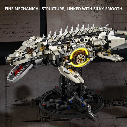 Technical Mosasaurus - 1413pcs Motorized Building Set