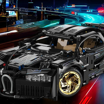 Voice of the Night Supercar - 1:14 RC Racing Car Building Set