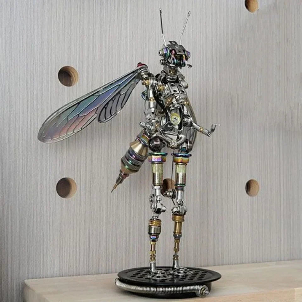 Mechanical Insect 3D Metal Puzzle Kit - DIY Steampunk Model