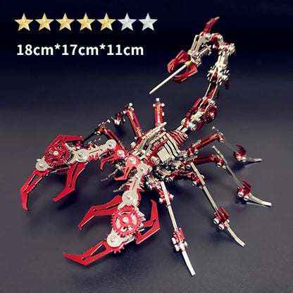 IronStinger - 3D Stainless Steel Scorpion Mechanical Puzzle
