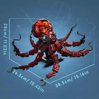 Mechanical Octopus - 882pcs STEM Building Block Set