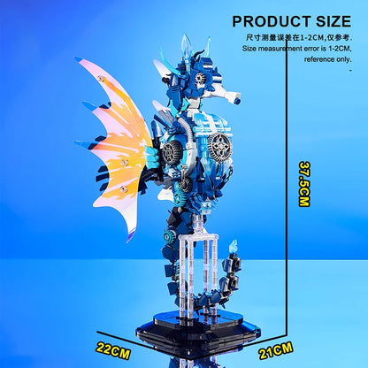AquaMech Mechanical Seahorse - 1003pc Marine Building Block Set