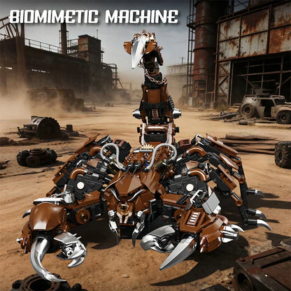 CyberScorp Mechanical Scorpion - 1074pc Cyberpunk Building Set