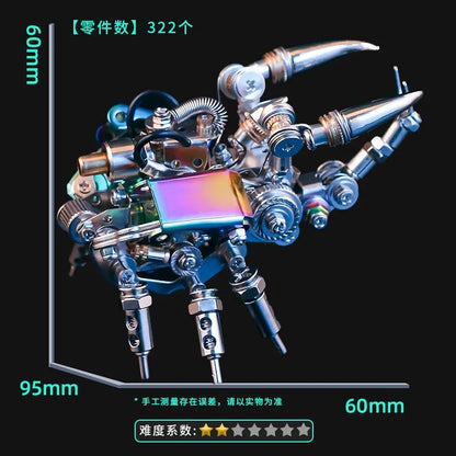 Mechanical Insect 3D Metal Puzzle Kit - DIY Steampunk Model
